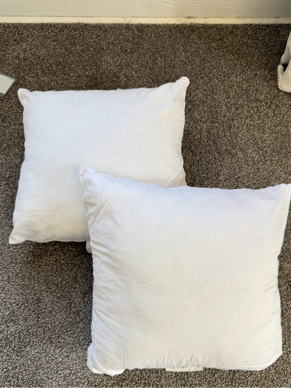 Pillow inserts 18x18